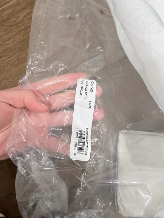 New Coach Pool Leather Natural Canvas Field Tote 22 Bag CH740 - Picture 6 of 8